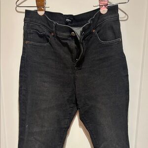 Express Black Flare & Wide Leg Jeans